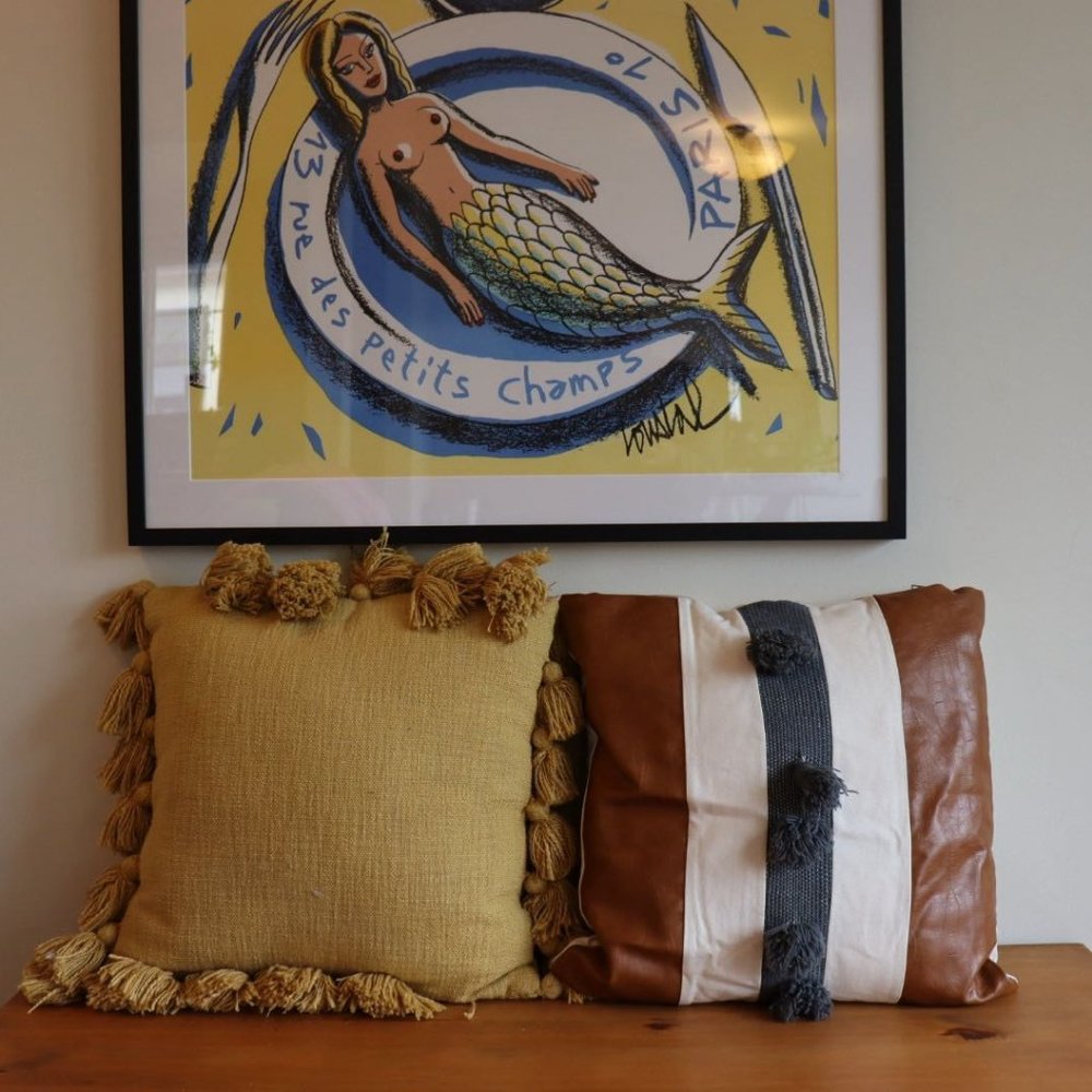 Midcentury Modern / Rustic Throw Pillows